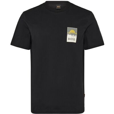 Boss Te_Plain S BLACK S Boss Te_Plain S BLACK S