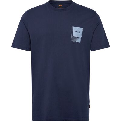 Boss Te_Plain M OPEN BLUE M Boss Te_Plain M OPEN BLUE M