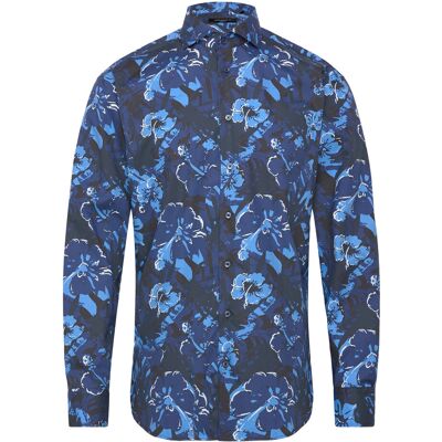 Bosweel Shirts Est. 1937 Regular Fit Mens Shirt 42 DARK BLUE 42 Bosweel Shirts Est. 1937 Regular Fit Mens Shirt 42 DARK BLUE 42