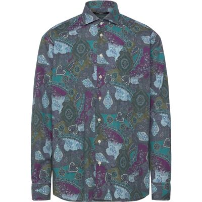 Bosweel Shirts Est. 1937 Regular Fit Mens Shirt 42 GREEN 42 Bosweel Shirts Est. 1937 Regular Fit Mens Shirt 42 GREEN 42