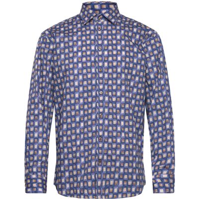 Bosweel Shirts Est. 1937 Regular Fit Mens Shirt 42 BLUE 42 Bosweel Shirts Est. 1937 Regular Fit Mens Shirt 42 BLUE 42