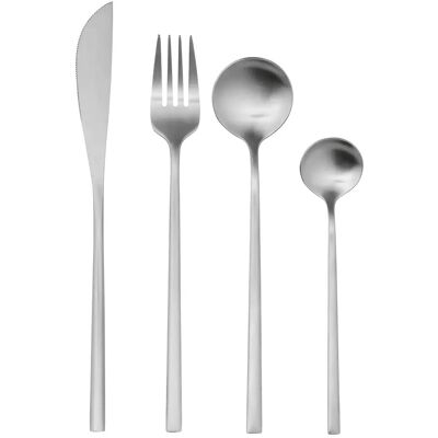 Broste Copenhagen Tofte Cutlery L 23.5CM BRUSHED SATIN L 23.5CM Broste Copenhagen Tofte Cutlery L 23.5CM BRUSHED SATIN L 23.5CM