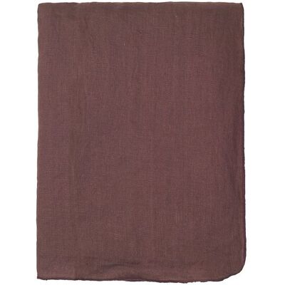 Broste Copenhagen Dug 'Gracie' 160X300CM AUBERGINE 160X300CM Broste Copenhagen Dug 'Gracie' 160X300CM AUBERGINE 160X300CM