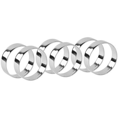 Broste Copenhagen Ring Napkin Ring Ø 4.5 cm SILVER FINISH Ø 4.5 cm Broste Copenhagen Ring Napkin Ring Ø 4.5 cm SILVER FINISH Ø 4.5 cm