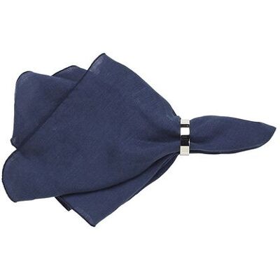 Broste Copenhagen Serviet 'Gracie' 45X45CM INSIGNIA BLUE 45X45CM Broste Copenhagen Serviet 'Gracie' 45X45CM INSIGNIA BLUE 45X45CM