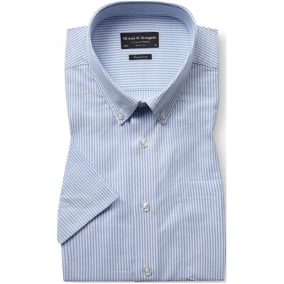 Bruun & Stengade Bs Altmaier Modern Fit Shirt 38 LIGHT BLUE/WHITE 38 Bruun & Stengade Bs Altmaier Modern Fit Shirt 38 LIGHT BLUE/WHITE 38