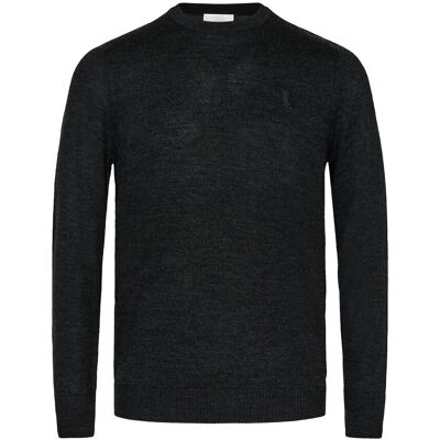 Bruun & Stengade Bs Jupiter Regular Fit Knitwear S CHARCOAL S Bruun & Stengade Bs Jupiter Regular Fit Knitwear S CHARCOAL S