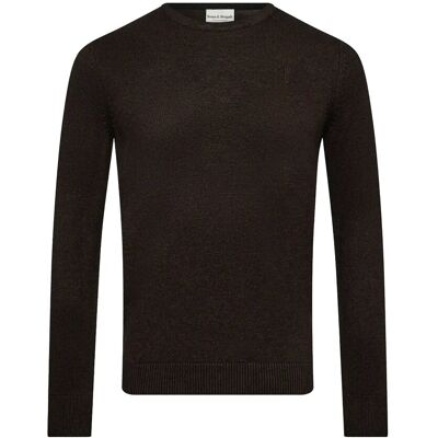 Bruun & Stengade Bs Jupiter Regular Fit Knitwear M DARK BROWN M Bruun & Stengade Bs Jupiter Regular Fit Knitwear M DARK BROWN M
