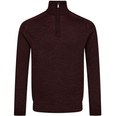 Bruun & Stengade Bs Pelle Regular Fit Knitwear S BORDEAUX S Bruun & Stengade Bs Pelle Regular Fit Knitwear S BORDEAUX S