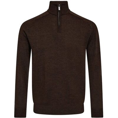 Bruun & Stengade Bs Pelle Regular Fit Knitwear S DARK BROWN S Bruun & Stengade Bs Pelle Regular Fit Knitwear S DARK BROWN S