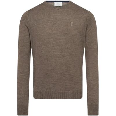 Bruun & Stengade Bs Uranus Regular Fit Knitwear S BROWN S Bruun & Stengade Bs Uranus Regular Fit Knitwear S BROWN S
