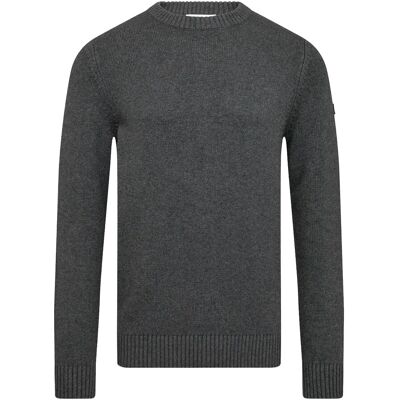 Bruun & Stengade Bs Thorstein Regular Fit Knitwear S GREY S Bruun & Stengade Bs Thorstein Regular Fit Knitwear S GREY S