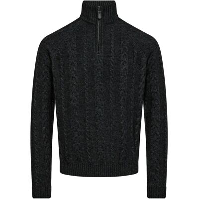 Bruun & Stengade Bs Askel Regular Fit Knitwear XL CHARCOAL XL Bruun & Stengade Bs Askel Regular Fit Knitwear XL CHARCOAL XL