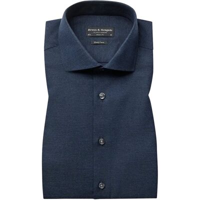 Bruun & Stengade Bs Fernando Modern Fit Shirt 38 NAVY 38 Bruun & Stengade Bs Fernando Modern Fit Shirt 38 NAVY 38