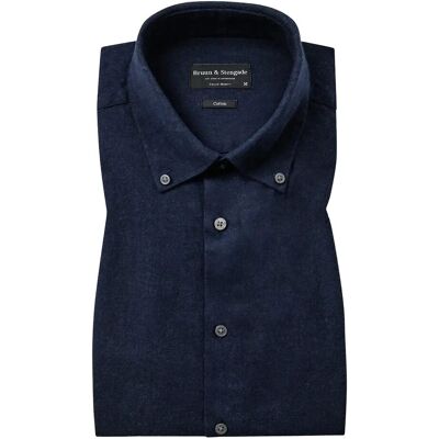 Bruun & Stengade Bs Faruk Casual Modern Fit Shirt S DARK BLUE S Bruun & Stengade Bs Faruk Casual Modern Fit Shirt S DARK BLUE S