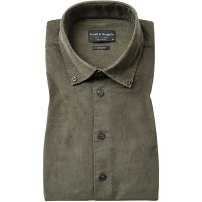 Bruun & Stengade Bs Monti Casual Modern Fit Shirt S GREEN S Bruun & Stengade Bs Monti Casual Modern Fit Shirt S GREEN S