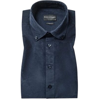 Bruun & Stengade Bs Monti Casual Modern Fit Shirt S NAVY S Bruun & Stengade Bs Monti Casual Modern Fit Shirt S NAVY S