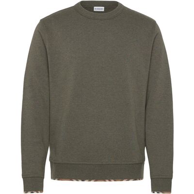 Burberry Fawson Chk Tr M DARK GREEN MELANGE M Burberry Fawson Chk Tr M DARK GREEN MELANGE M