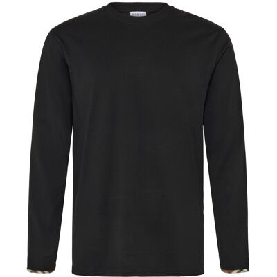 Burberry Ellison Long-Sleeved Shirt XXL BLACK XXL Burberry Ellison Long-Sleeved Shirt XXL BLACK XXL
