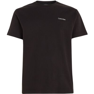 Calvin Micro Logo Interlock T-Shirt XL CK BLACK XL Calvin Micro Logo Interlock T-Shirt XL CK BLACK XL