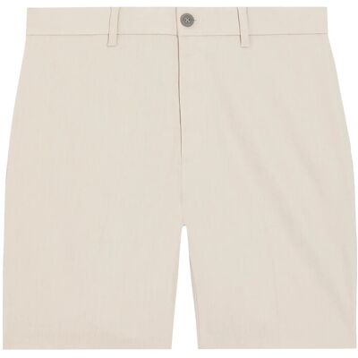 Calvin Linen Lyocell Stretch Short 40 SILVER LINING 40 Calvin Linen Lyocell Stretch Short 40 SILVER LINING 40