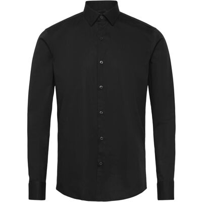 Calvin Slim Esntl Poplin Nos Str Sld 40 x 40 BLACK 40 x 40 Calvin Slim Esntl Poplin Nos Str Sld 40 x 40 BLACK 40 x 40