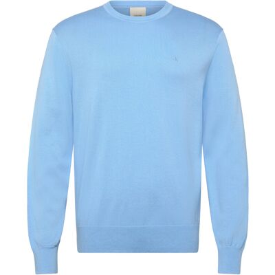 Calvin Ls Supima Cotton Crew 14Gg S TRACK BLUE S Calvin Ls Supima Cotton Crew 14Gg S TRACK BLUE S