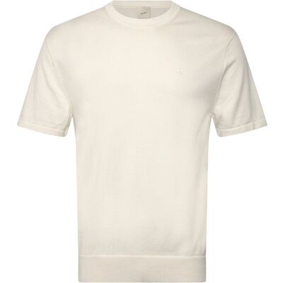 Calvin Ss Supima Cotton Crew 14Gg M TOFU M Calvin Ss Supima Cotton Crew 14Gg M TOFU M