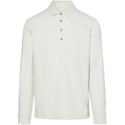 Calvin Ls Jacquard Wool Polo XXL CHALK XXL Calvin Ls Jacquard Wool Polo XXL CHALK XXL
