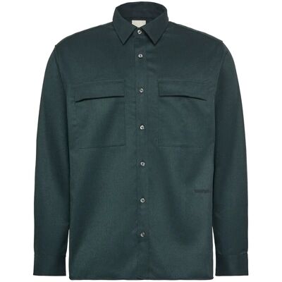 Calvin Ls Melange Pv Easy Shirt XL FATIGUE XL Calvin Ls Melange Pv Easy Shirt XL FATIGUE XL