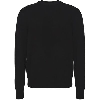Calvin Ls Cozy Wool Crewnk Sweater 7Gg M BLACK M Calvin Ls Cozy Wool Crewnk Sweater 7Gg M BLACK M