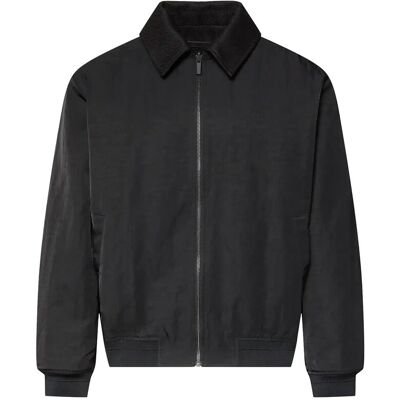 Calvin Ls Nylon Collared Reversible Jkt S BLACK S Calvin Ls Nylon Collared Reversible Jkt S BLACK S