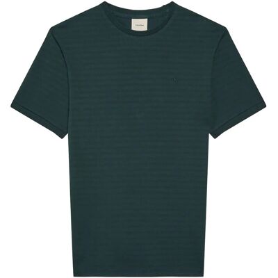 Calvin Ss Tonal Stripe Crewnk Tee M NEARLY NAVY M Calvin Ss Tonal Stripe Crewnk Tee M NEARLY NAVY M