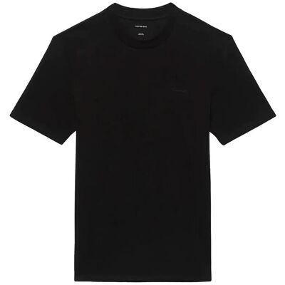 Calvin Ss Tech Interlock Crewnk Tee M BLACK M Calvin Ss Tech Interlock Crewnk Tee M BLACK M