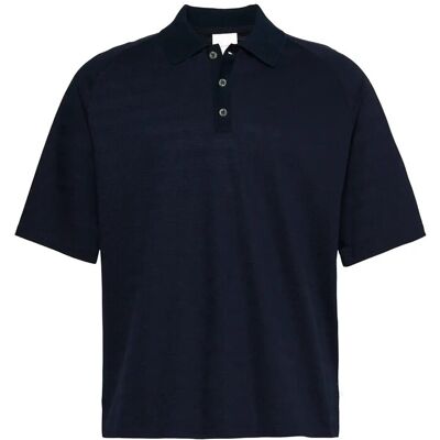 Calvin Ss Easy Bar Jacquard Polo M DARK SAPPHIRE M Calvin Ss Easy Bar Jacquard Polo M DARK SAPPHIRE M