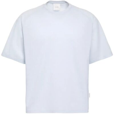 Calvin Ss Easy Bar Jacquard Crewnk Tee S PLEIN AIR S Calvin Ss Easy Bar Jacquard Crewnk Tee S PLEIN AIR S