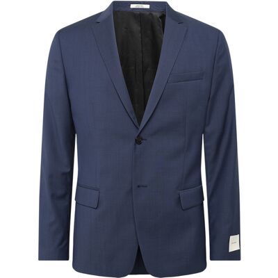 Calvin Ls Micro Check Slim Blazer 54 INK 54 Calvin Ls Micro Check Slim Blazer 54 INK 54