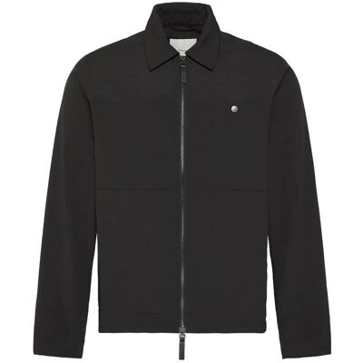Calvin Ls Seersucker Blouson Jacket M BLACK M Calvin Ls Seersucker Blouson Jacket M BLACK M