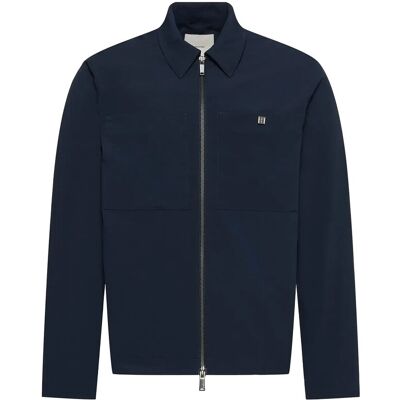 Calvin Ls Seersucker Blouson Jacket S DARK SAPPHIRE S Calvin Ls Seersucker Blouson Jacket S DARK SAPPHIRE S
