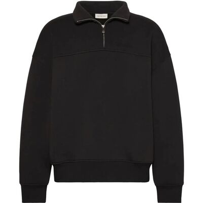 Calvin Ls Spacer Mock Neck Qtr Zip M BLACK M Calvin Ls Spacer Mock Neck Qtr Zip M BLACK M