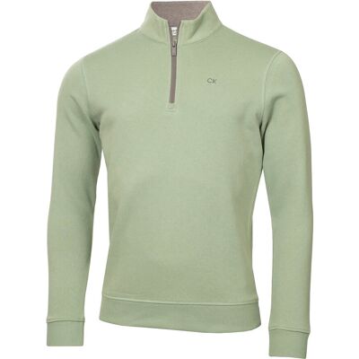 Calvin Rocky Half Zip Sweatshirt XXL SAGE XXL Calvin Rocky Half Zip Sweatshirt XXL SAGE XXL