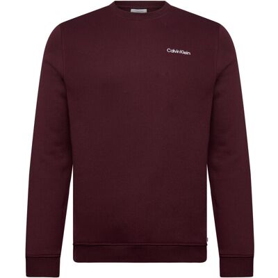 Calvin West Lake Crew Sweatshirt XXL BURGUNDY XXL Calvin West Lake Crew Sweatshirt XXL BURGUNDY XXL