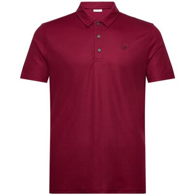 Calvin Jackson Badge Polo M BURGUNDY M Calvin Jackson Badge Polo M BURGUNDY M