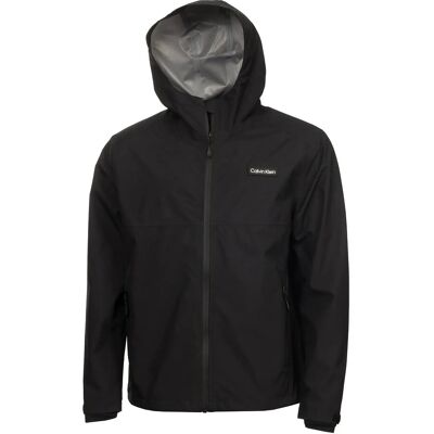 Calvin Feather Dry 15K Hooded Waterproof Jacket XXL BLACK XXL Calvin Feather Dry 15K Hooded Waterproof Jacket XXL BLACK XXL