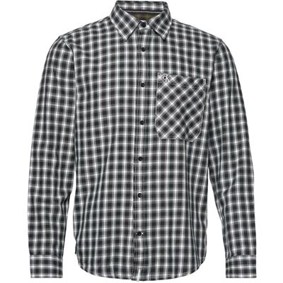 Calvin Micro Check Shirt S CK BLACK S Calvin Micro Check Shirt S CK BLACK S