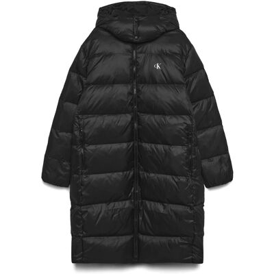Calvin Essentials Down Long Parka XS CK BLACK XS Calvin Essentials Down Long Parka XS CK BLACK XS