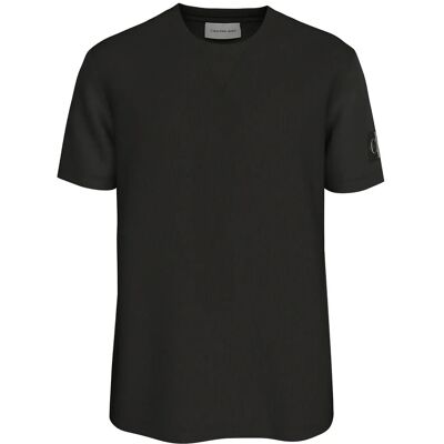 Calvin Badge Regular Tee M BLACK M Calvin Badge Regular Tee M BLACK M