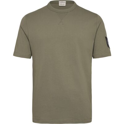 Calvin Badge Regular Tee M DEEP LICHEN GREEN M Calvin Badge Regular Tee M DEEP LICHEN GREEN M