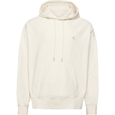 Calvin Premium Terry Monogram Hoodie XL TOFU XL Calvin Premium Terry Monogram Hoodie XL TOFU XL