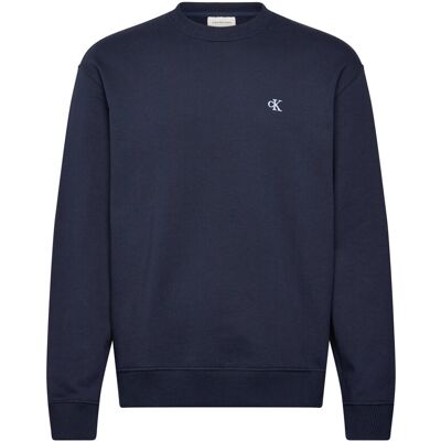 Calvin Ls Eu 350Terry Monogram Cn Swtsh XL DARK SAPPHIRE XL Calvin Ls Eu 350Terry Monogram Cn Swtsh XL DARK SAPPHIRE XL